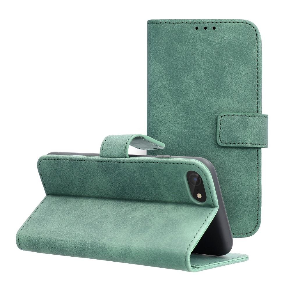 fe043cb32449151993b3b194af7dbe0e TENDER Book Case for IPHONE 7 / 8 / SE 2020 / SE 2022 green