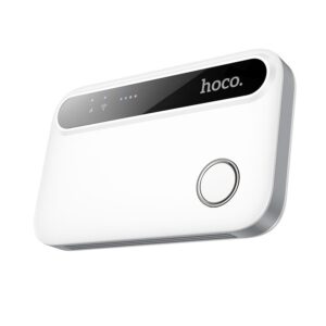 Portable wireless router Hoco WiFi HI41 white