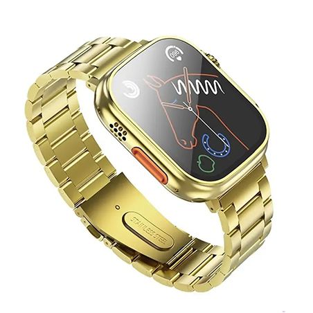 HOCO smartwatch Y12 Ultra smart sports watch (call version) light gold