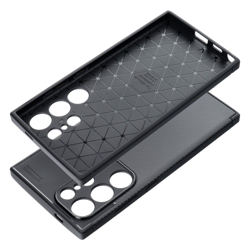 Case CARBON PREMIUM for SAMSUNG S24 Ultra black