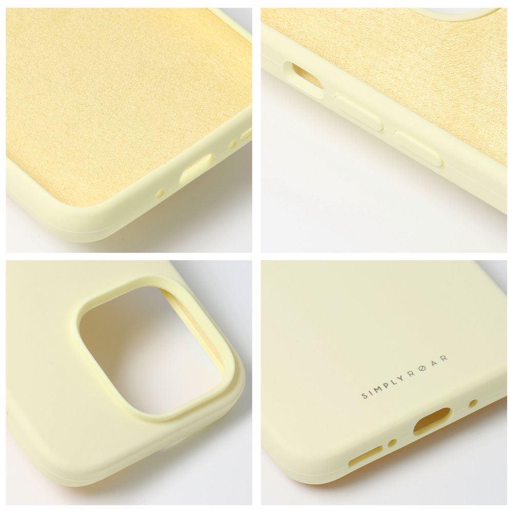 ROAR case CLOUD SKIN for IPHONE 17 Pro Max Light Yellow