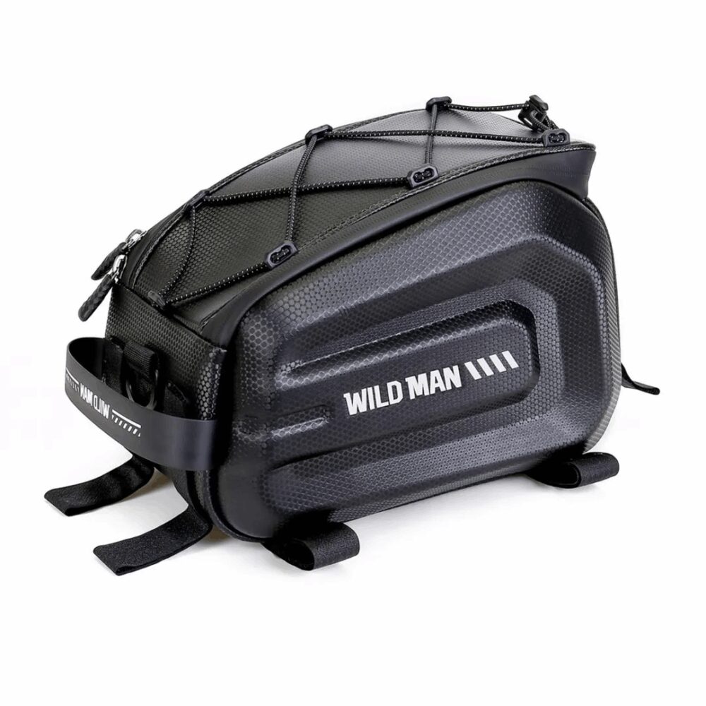 WILDMAN traveling bag for bike rack 4L GD5 black