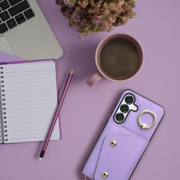 083489c7353b75dbba06bb481cf6e58b Wallet Case WONDER for SAMSUNG A16 5G lilac