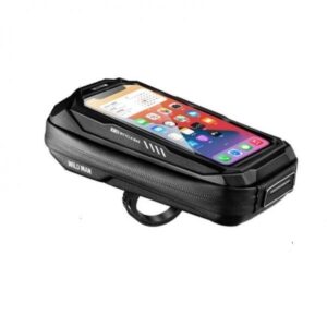 WILDMAN traveling bag for bike handlebars with zipper 0,5L (4 "- 7") X3 black