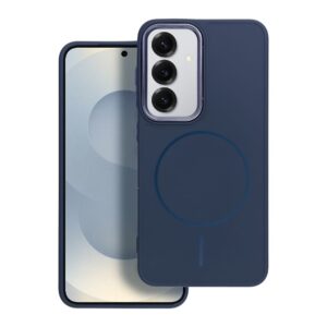 FRAME MAG COVER Case compatible with MagSafe for SAMSUNG A36 navy blue