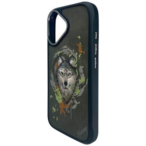 08c02a266b200a73f6b76095774612a8 NIMMY case WOLF compatible with MagSafe for IPHONE 16 dark gray