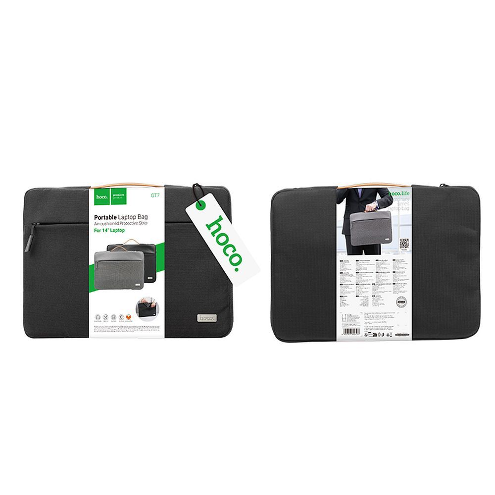 HOCO laptop bag 14" GT7 black