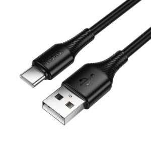 Cable USB A to USB C Hoco 3A 1 m X120 black