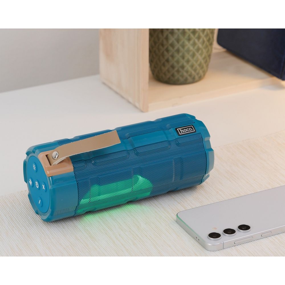 HOCO wireless speaker bluetooth HC7 peacock blue