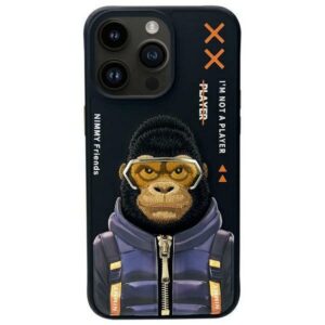 NIMMY case COOL&CUTE 2.0 Monkey for IPHONE 15 Pro Max black