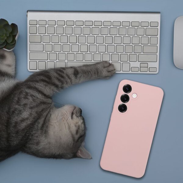 Case SILICONE 2mm for HONOR 400 Pro sand pink