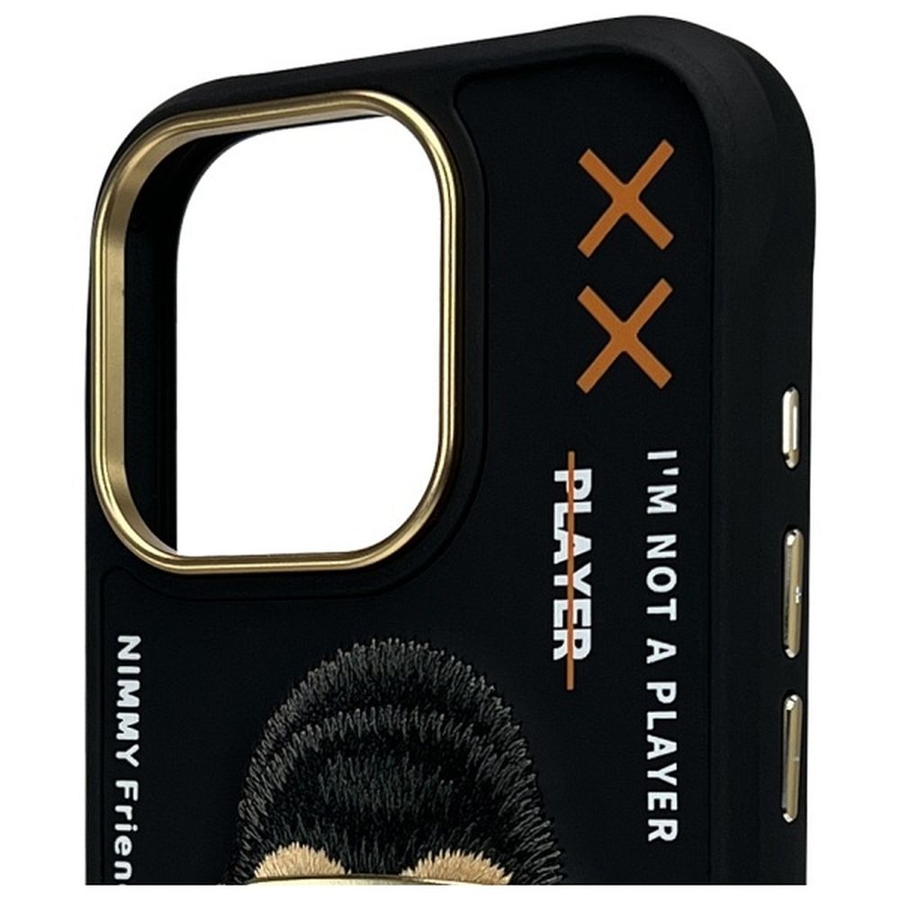 0c67a37036d3622f425f2c09d95f5a45 NIMMY case COOL&CUTE 2.0 Monkey for IPHONE 16 Pro Max black