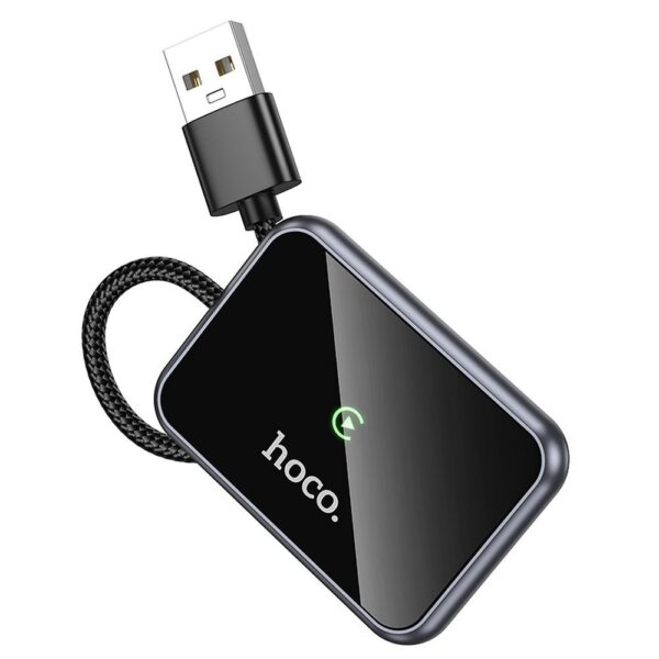 Wireless CarPlay adapter Hoco USB A / USB C HU1 black