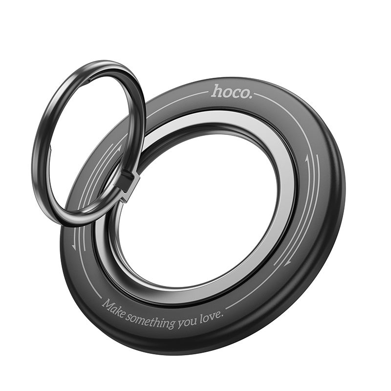 HOCO magnetic mobile phone ring holder GH3 black