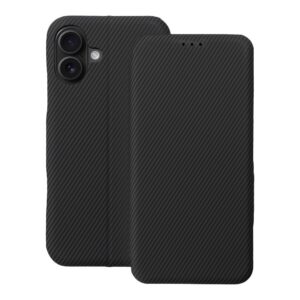 FOLIO Side Magnet book case for IPHONE 16 PLUS black