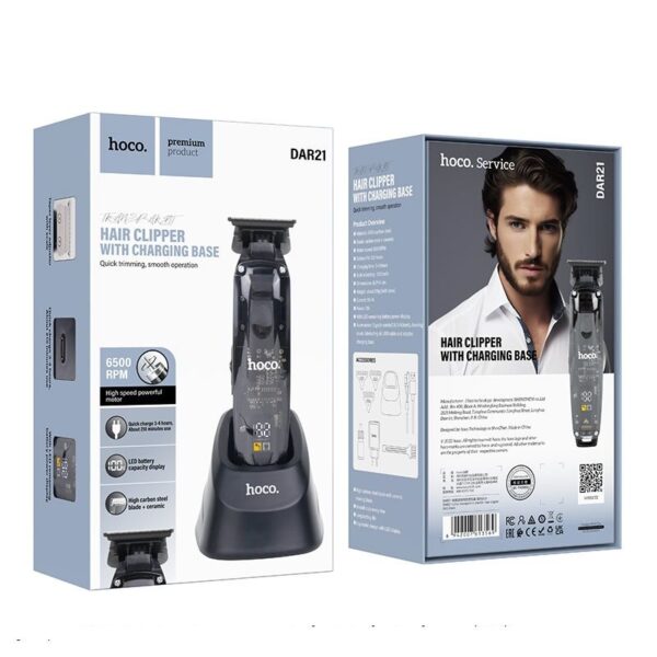 0e0e64618015ad07780ecfb7024f9ead Hair clipper Hoco DAR21 black