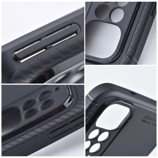 Case CARBON PREMIUM for XIAOMI Redmi Note 14 5G black