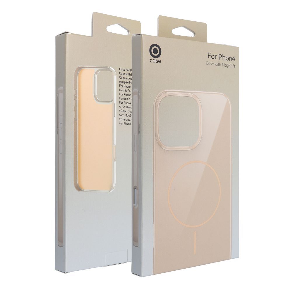 Glossy Mag Cover compatible with MagSafe for IPHONE 14 PLUS desert gold