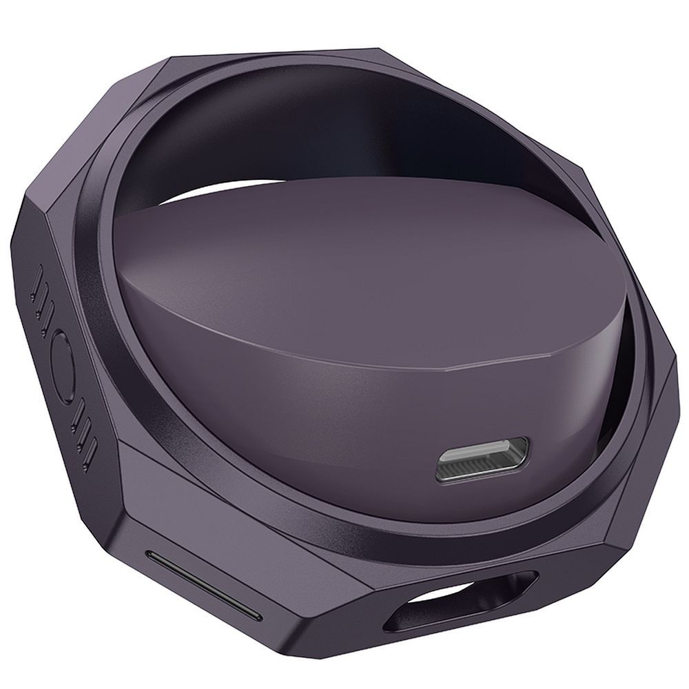 1029ee68ac60a6445e2a62edf7fb21f8 HOCO wireless earphones black purpletooth EW70 black purple