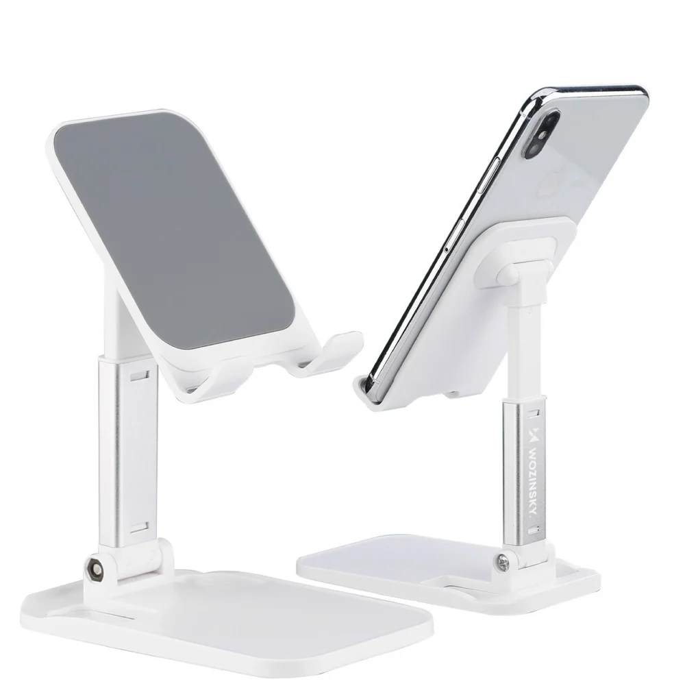 Wozinsky Desk Phone Stand Tablet Stand Foldable White (WFDPS-W1)eng