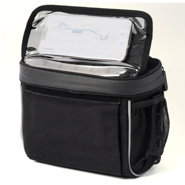 Wozinsky bicycle handlebar bag bike shoulder bag black (WBHBB-01)eng