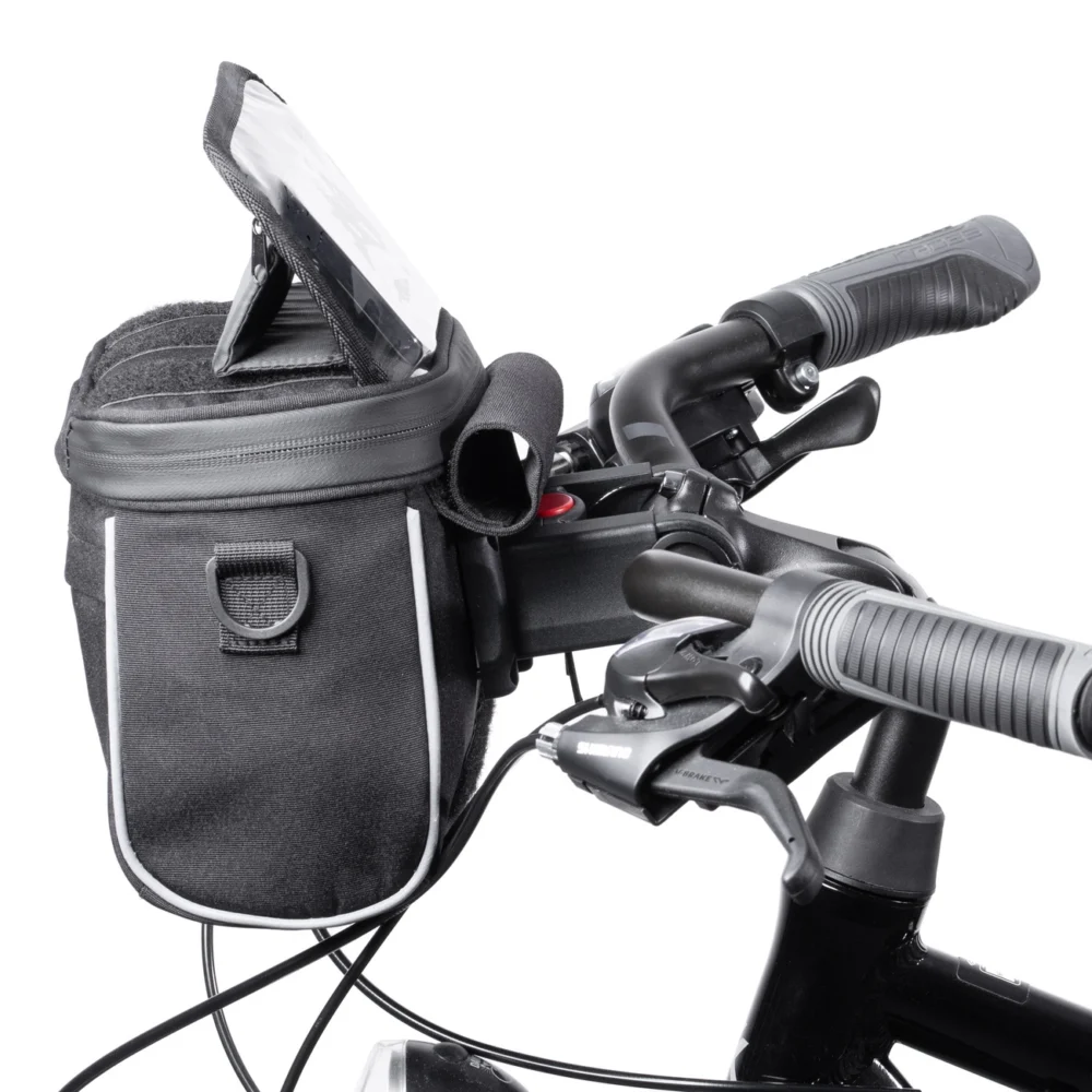 Wozinsky bicycle handlebar bag bike shoulder bag black (WBHBB-01)eng