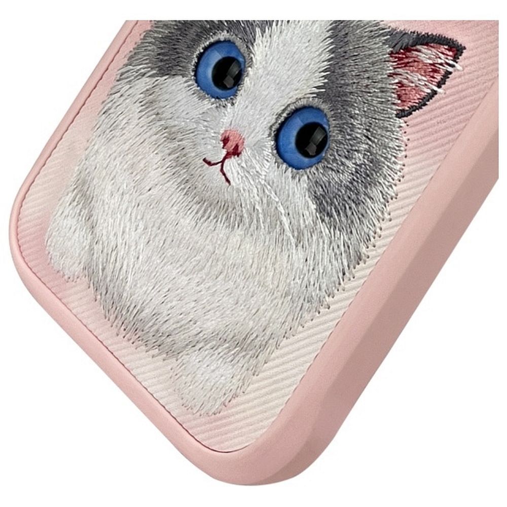 NIMMY case BIG EYED PET 2.0 Cat for IPHONE 16 Pro pink