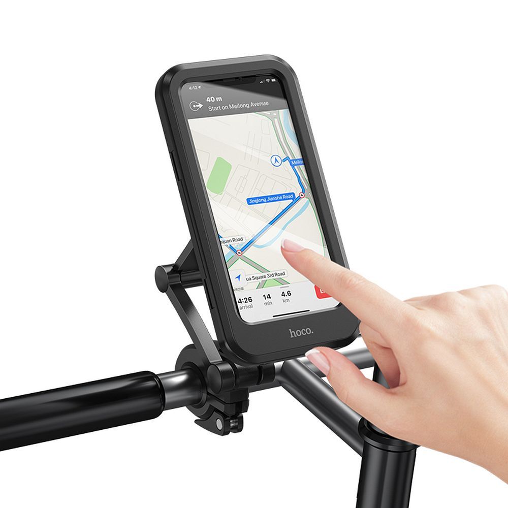 Phone holder for bike / motorcycle Hoco CA101 black