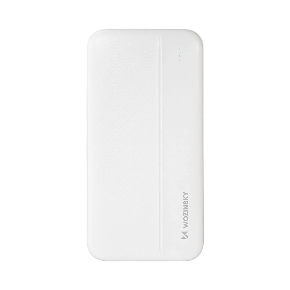 Wozinsky powerbank Li-Po 10000mAh 2 x USB white (WPBWE1)eng