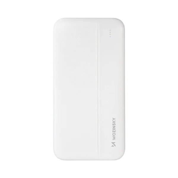 Wozinsky powerbank Li-Po 10000mAh 2 x USB white (WPBWE1)eng