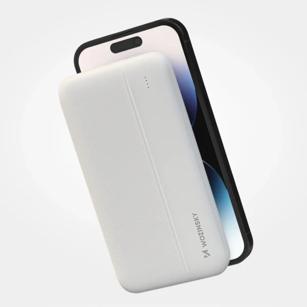 Wozinsky powerbank Li-Po 10000mAh 2 x USB white (WPBWE1)eng
