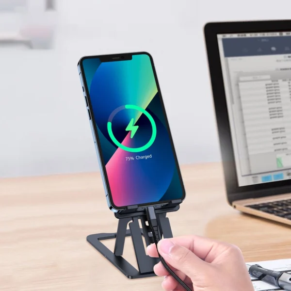 Choetech folding stand for smartphone/tablet gray (H064)eng