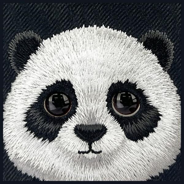 NIMMY case BIG EYED PET 2.0 Panda for IPHONE 16 black