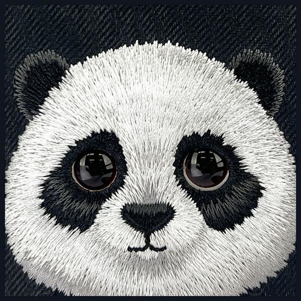 NIMMY case BIG EYED PET 2.0 Panda for IPHONE 16 black