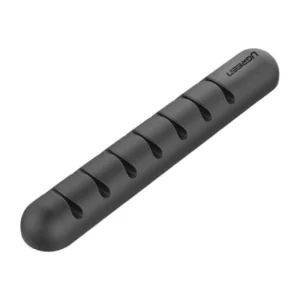 Ugreen LP114 self-adhesive cable organizer for 7 cables - blackeng
