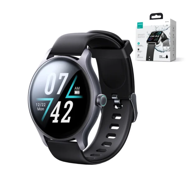 Joyroom Classis Series JR-FC1 smartwatch with call answering function / IP68 protection - grayeng