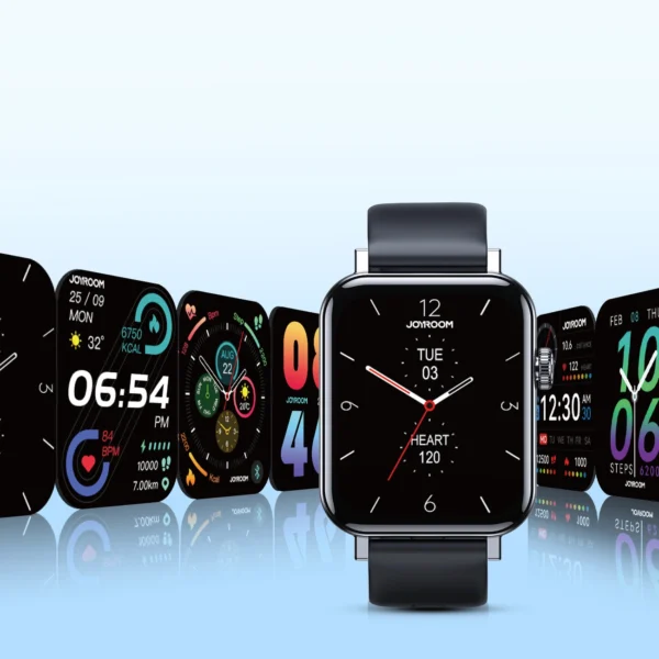 Joyroom Fit-Life JR-FT5 smartwatch with call answering function / IP68 protection - blackeng