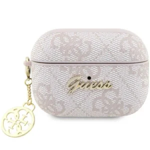 Guess GUAP2G4GSMP AirPods Pro 2 cover pink/pink 4G Charm Collectioneng