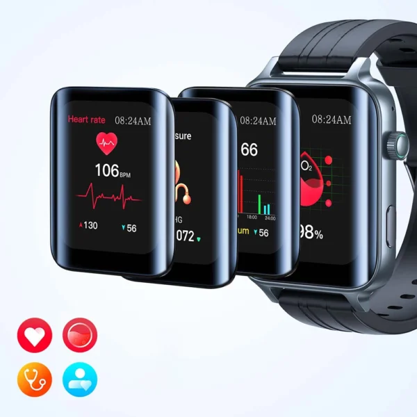 Joyroom Fit-Life JR-FT6 smartwatch with call answering function / IP68 protection - blackeng