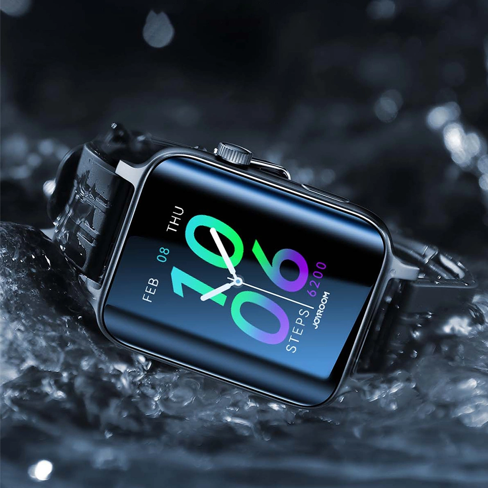 Joyroom Fit-Life JR-FT6 smartwatch with call answering function / IP68 protection - blackeng