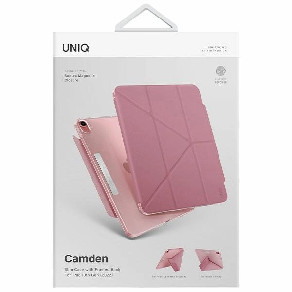Uniq Camden case for iPad 10 gen (2022) - pinkeng