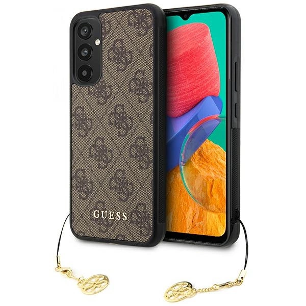 Guess GUHCSA34GF4GBR A34 5G A346 brown/brown hardcase 4G Charms Collectioneng