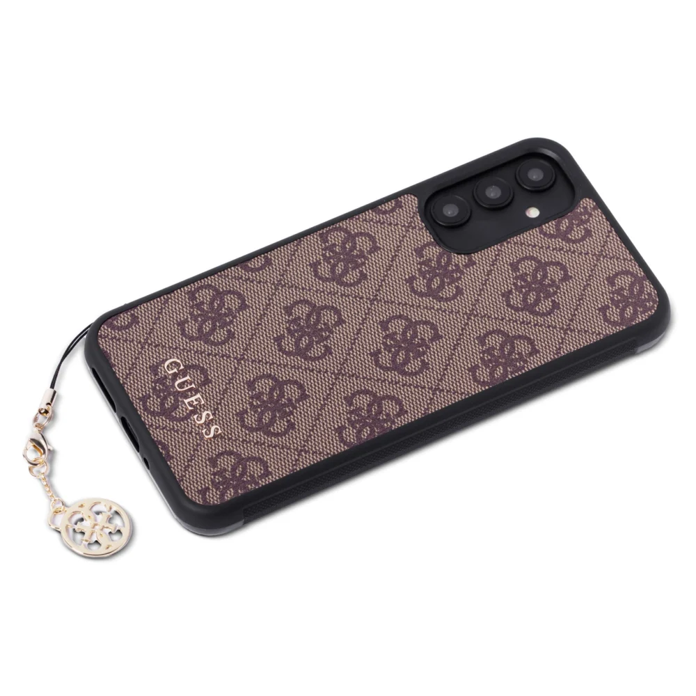 Guess GUHCSA34GF4GBR A34 5G A346 brown/brown hardcase 4G Charms Collectioneng