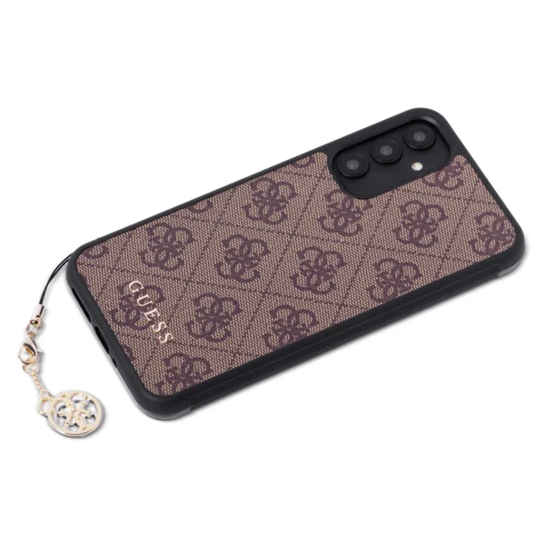 Guess GUHCSA34GF4GBR A34 5G A346 brown/brown hardcase 4G Charms Collectioneng