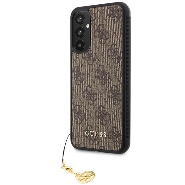 Guess GUHCSA34GF4GBR A34 5G A346 brown/brown hardcase 4G Charms Collectioneng