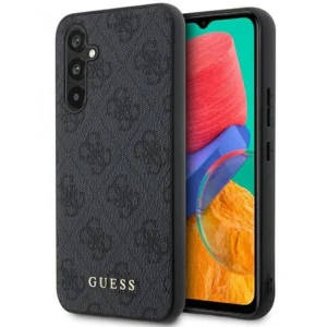 Guess GUHCSA54G4GFGR A54 5G A546 grey/grey hard case 4G Metal Gold Logoeng
