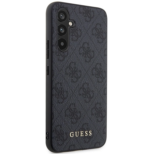 Guess GUHCSA54G4GFGR A54 5G A546 grey/grey hard case 4G Metal Gold Logoeng