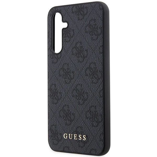 Guess GUHCSA54G4GFGR A54 5G A546 grey/grey hard case 4G Metal Gold Logoeng