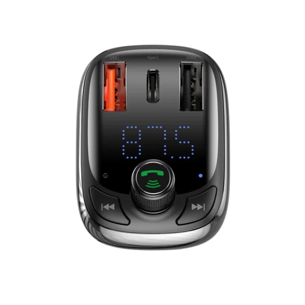 Bluetooth transmitter / car charger Baseus S-13 (Overseas Edition) - blackeng