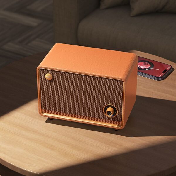 HOCO speaker bluetooth retro style BS65 orange